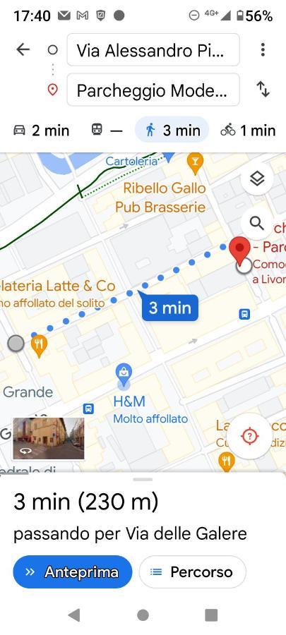 Apartmán Centro E Porto Livorno Exteriér fotografie